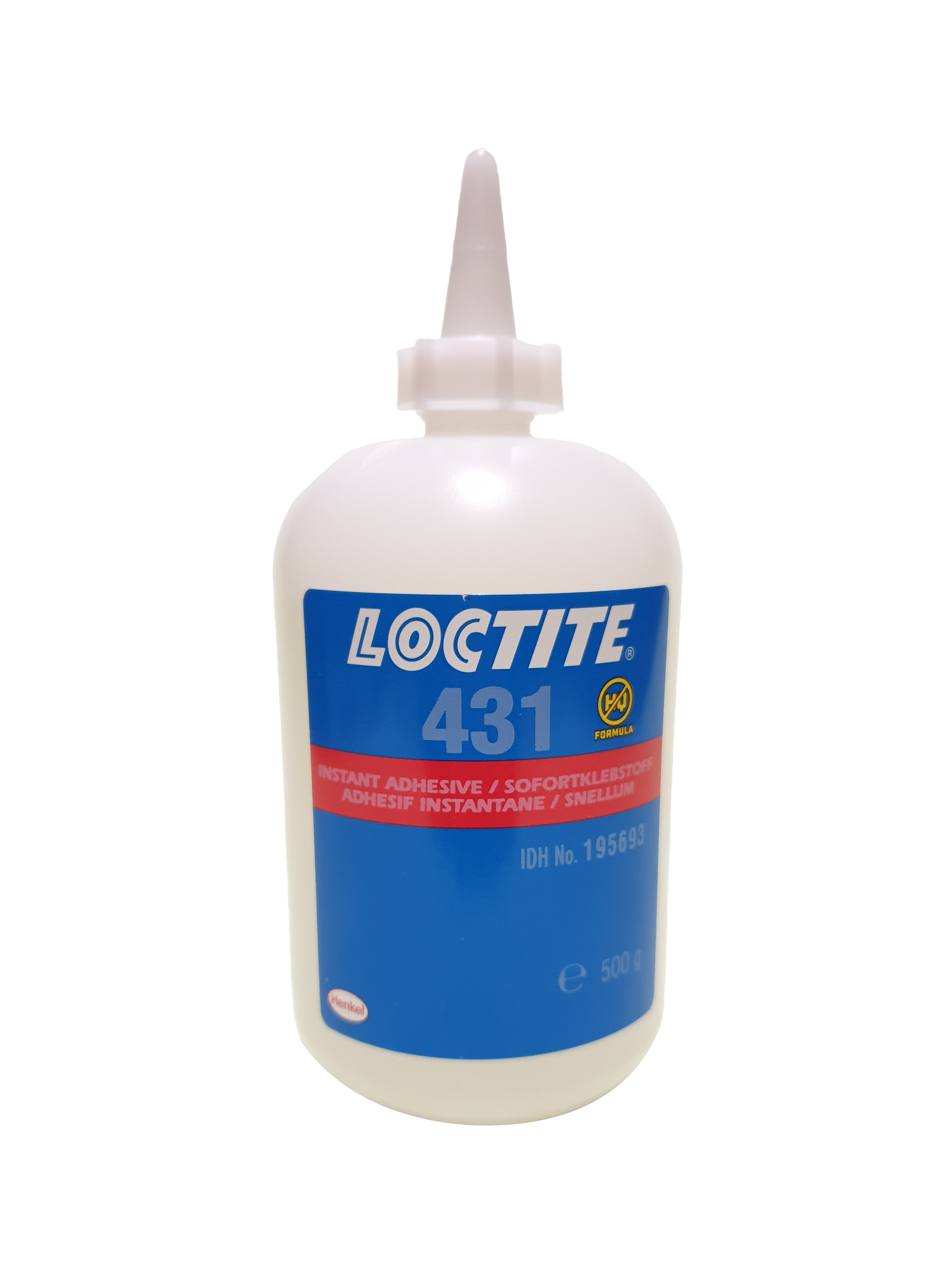 LOCTITE 431- 500g  (bezbarwny klej błyskawiczny ogólnego użytku)
