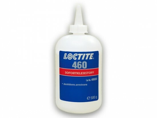 LOCTITE 460 – 500g  (Błyskawiczny klej na bazie alkoksyetylu o słabym zapachu, niskim wykwicie)