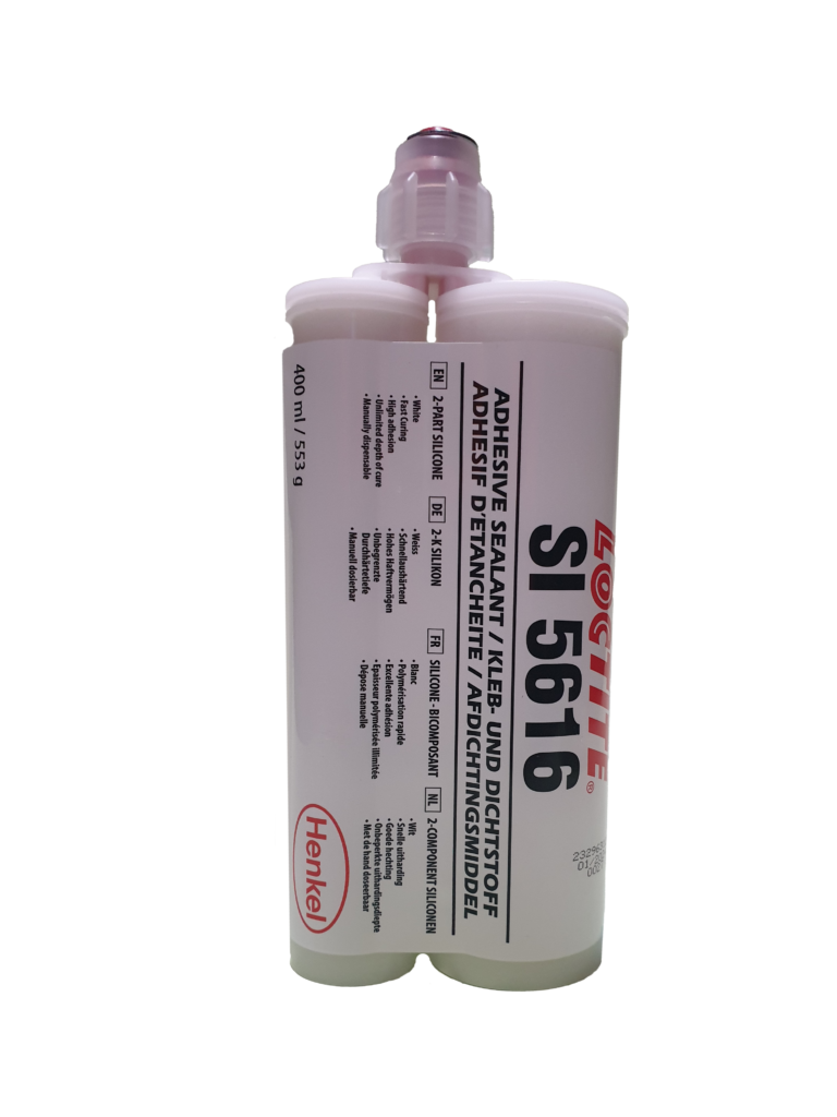 LOCTITE SI 5616– 400 ml (dwuskładnikowy, biały, szybko się utwardzający ...
