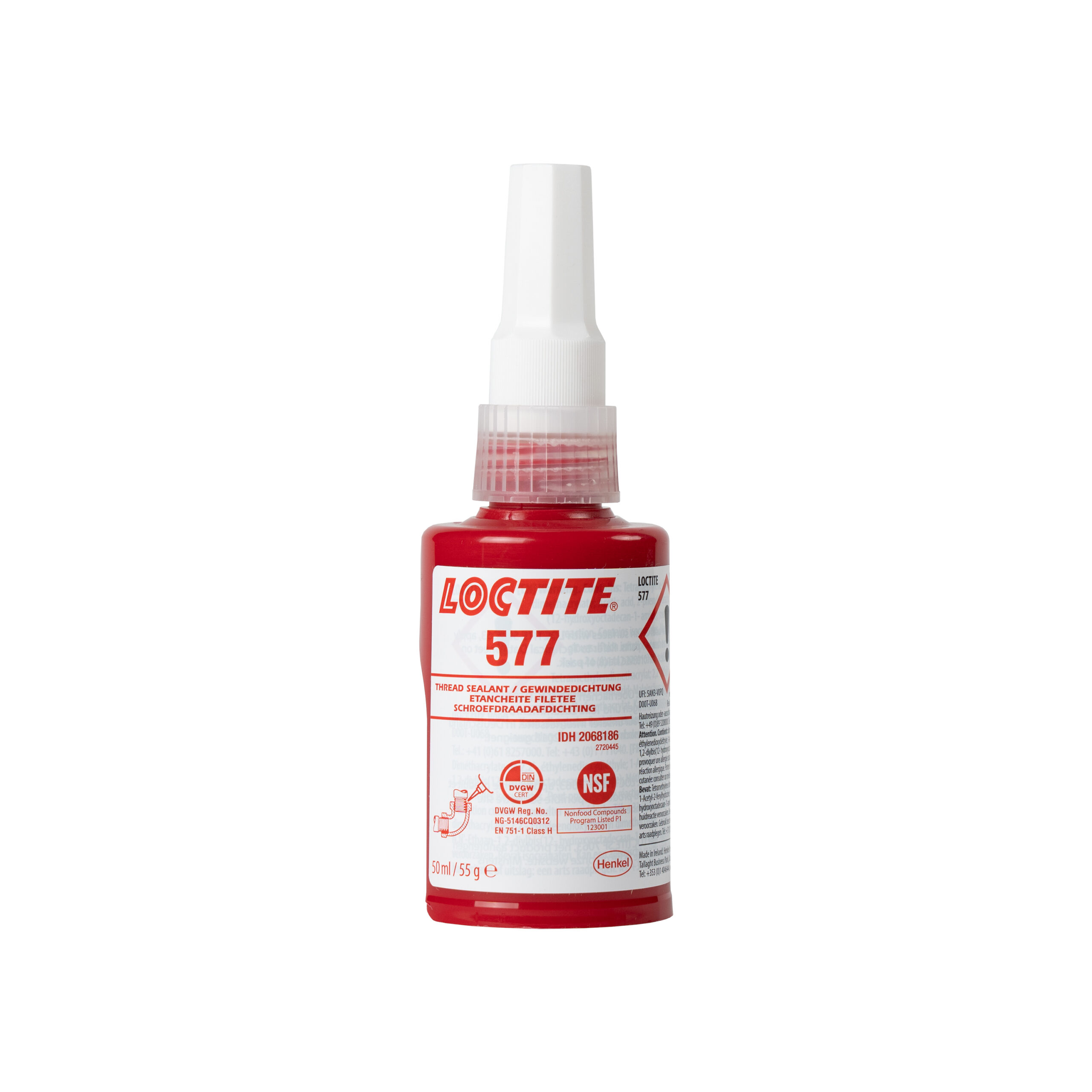 LOCTITE 577 – 50 ml (anaerobowy uszczelniacz połączeń gwintowych, średnio demontowalny, ogólnego zastosowania)