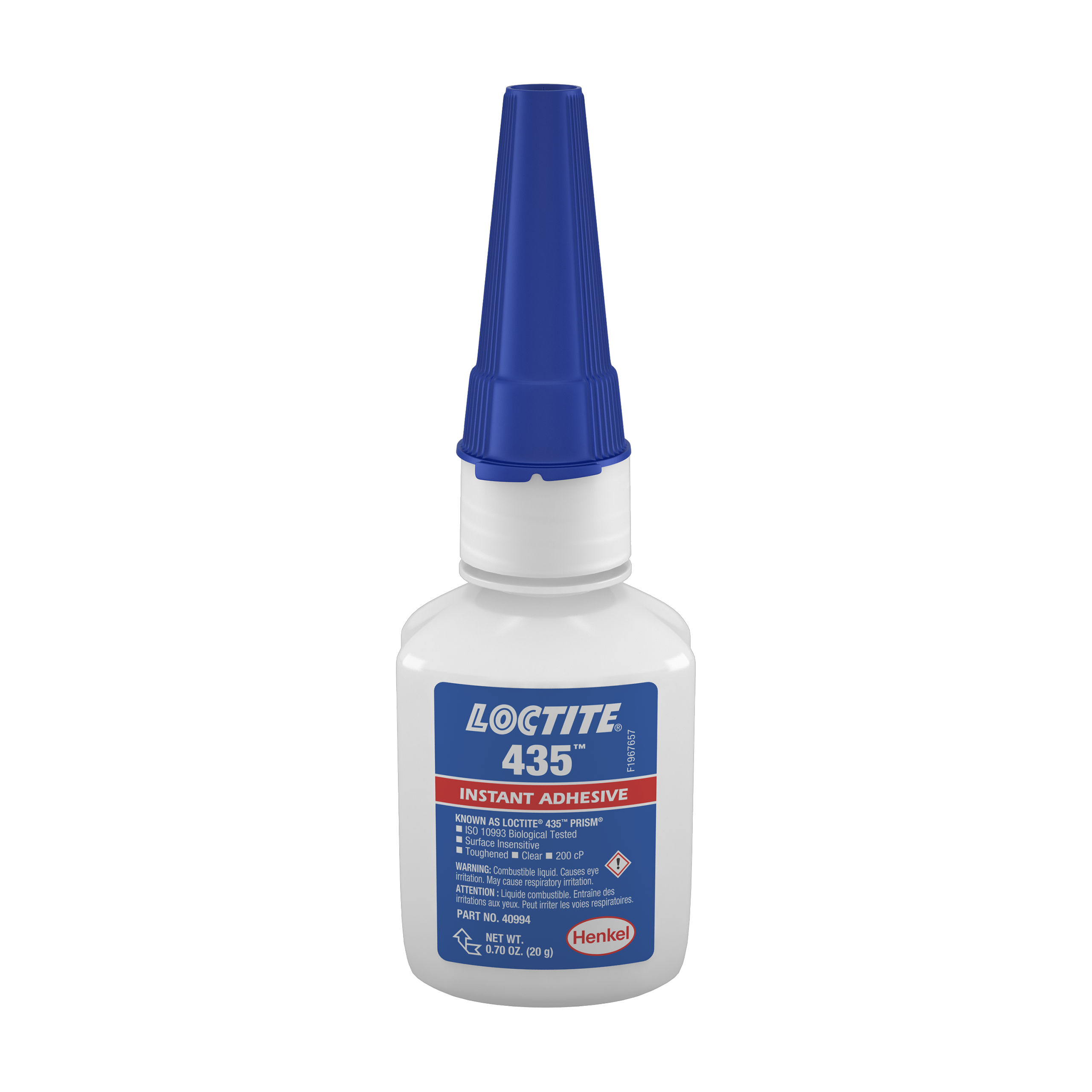 LOCTITE 435 – 20 g (bezbarwny, wzmocniony klej błyskawiczny na bazie etylu)